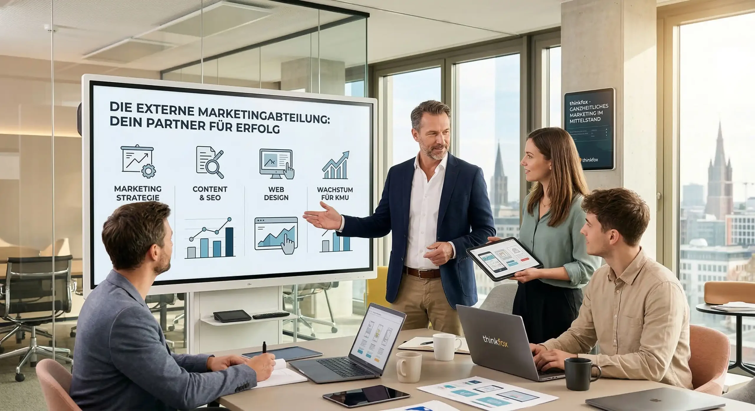 Die externe Marketingabteilung: Warum KMU ihr Marketing neu denken sollten